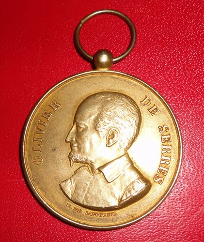 Grosse médaille argent - grosse, or