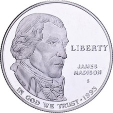 [#638531] États-Unis, Dollar, 1993, U.S. Mint, Proof, Silver, MS (65-70), KM:2