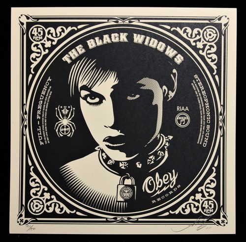 Shepard fairey dance floor - fairey,