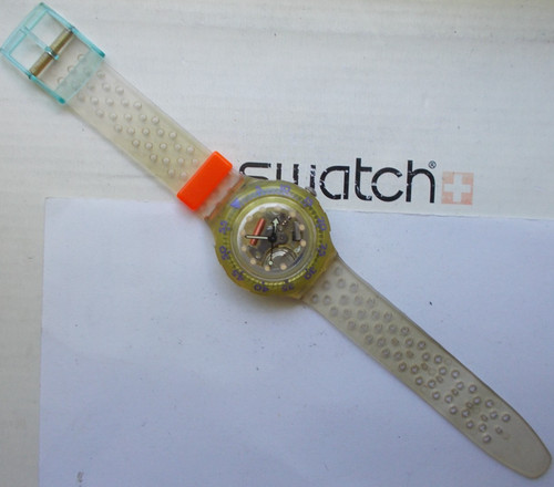 Scuba swatch jelly bubbles - ", "
