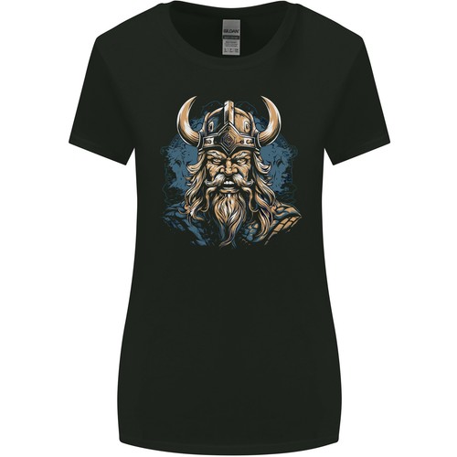 Viking avec casque cornes - viking,