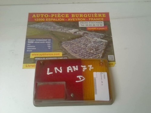 Cabochon arriere droit citroen - arriere,