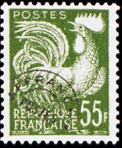France preoblitere timbre - france,