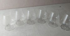Lot de 6 verres à alcool / cognac, décor gravé Peynet, de Rosenthal