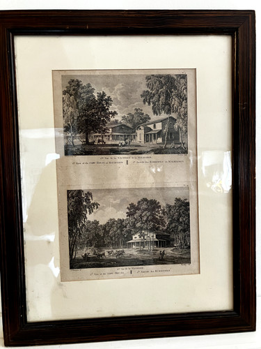 Gravures malmaison - gravures, "la