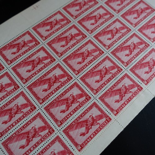 Feuille timbres - de,