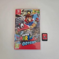 Jeu Super Mario Odyssey Nintendo Switch en bon état avec boitier