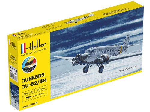 Heller junkers 3m kit - ju,