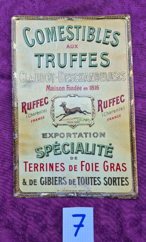 Tôle lithographiée - /,