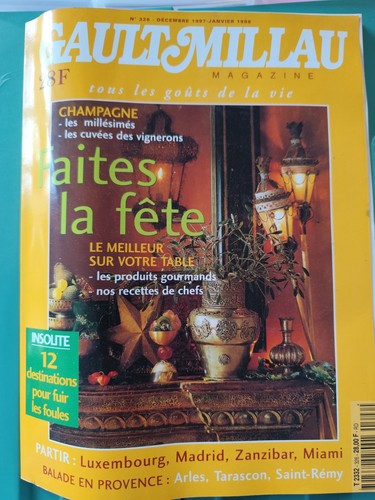 Magazine gault millau - magazine,