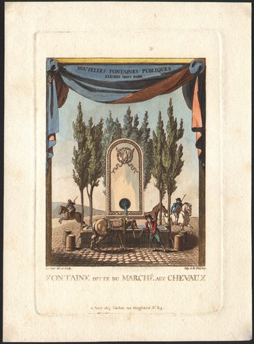 1810 rare gravure paris - 1810,