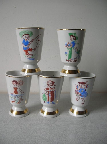 Lot anciens mazagrans - de,