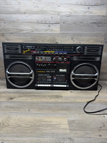 Lasonic trc 975 boombox - lasonic,