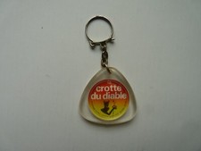 Ancien porte clé inclusion ANNEE 60 / LA CROTTE DU DIABLE VOIR DOS PAYS BAS
