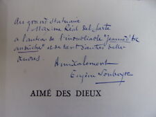 Envoi Autographe à Maxime Réal del Sarte. Eugène Soubeyre AIME DES DIEUX