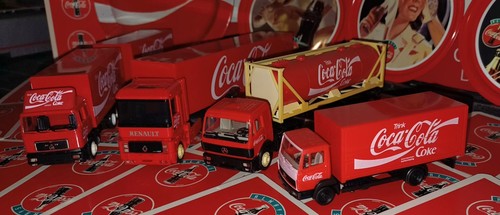 Herpa camions coca cola - 1/87,