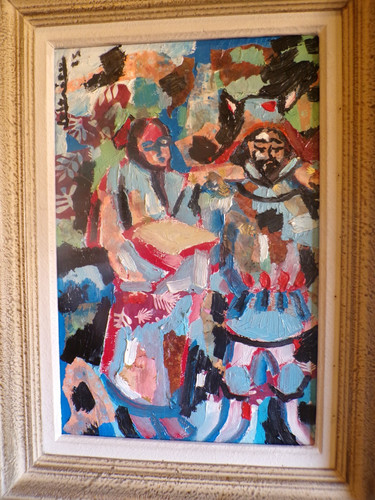 Huile toile 33x22 - huile/toile,