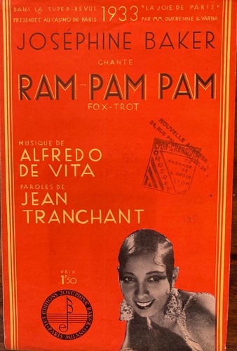 Josephine baker partition - josephine,