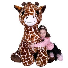 Giraffe Géante Peluche 110Cm