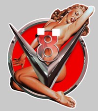 PINUP V8 USA BIG BLOCK HOT ROD