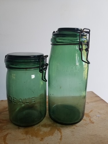 Anciens bocaux en verre - ,