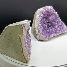 Lot De 2 Améthyste Géode