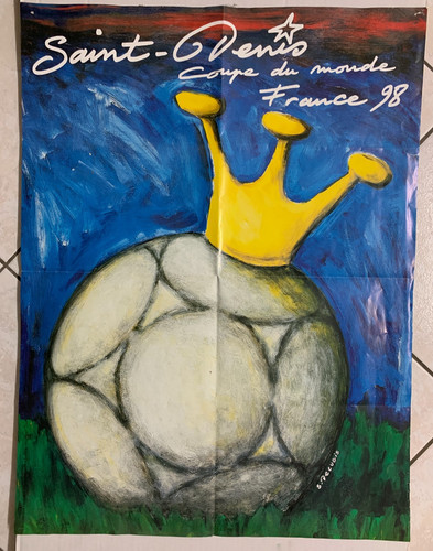 Affiche coupe monde - affiche,