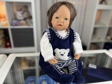 Poupée d'artiste Carin Lossnitz poupée en vinyle 55 cm. Excellent état