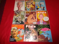 BD REVUE LOT DE 9 PILOTE N° 80 à 113 / ED DARGAUD EO 1981 1983
