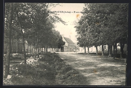 Cpa villenauxe aube place - /aube,,
