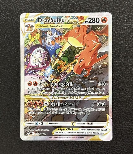 Carte pokémon dracaufeu - carte, vstar