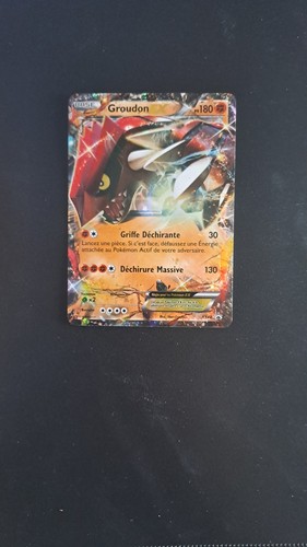 Carte pokémon groudon - pokémon, ex