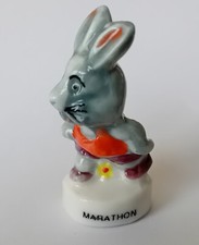 FEVE - "BETES ET SPORTS 1995" -  LAPIN  MARATHON  -     SPORT