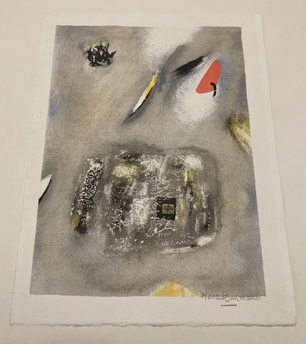 Lithographie signée marc - lithographie,