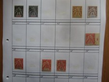 COLONIES FRANCAISES : LOT DE