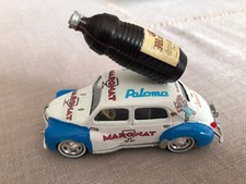 RENAULT4 CV PUB  MARGNAT - ANNEE  60-1/43  - ESPRIT  TOUR DE FRANCE CYCLISTE