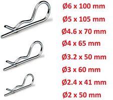 GOUPILLE BETA 2MM 3MM 4MM 5MM 6MM EPINGLE A CRAN TONDEUSE MOTOCULTEUR REMORQUE