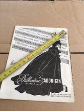 PUB PUBLICITÉ Annees 20 1920 Art Deco BRILLANTINE CADORICIN BEAUTE MODE