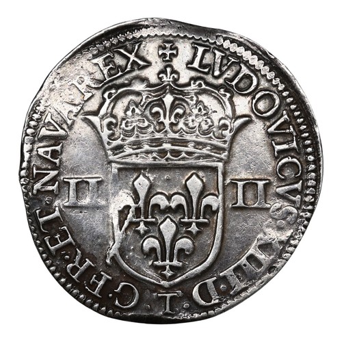 Louis xiii quart - louis, d’écu