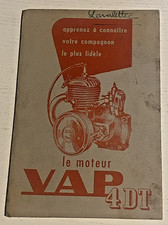 Notice d'Entretien Moteur VAP 4 DT  - Non Daté - Bel Etat