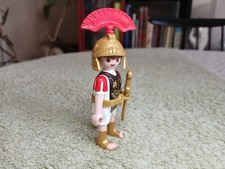 Légion romaine PLAYMOBIL - Officier avec casque à plumet rouge et glaive dorés