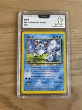Carte Pokémon Néo Genesis édition 2 Marill 66/111 PCA 9 PSA