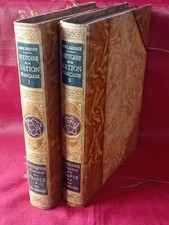 Géographie Humaine de la France, Volumes 1-2 HANOTAUX, BRUHNES 1920 Plon
