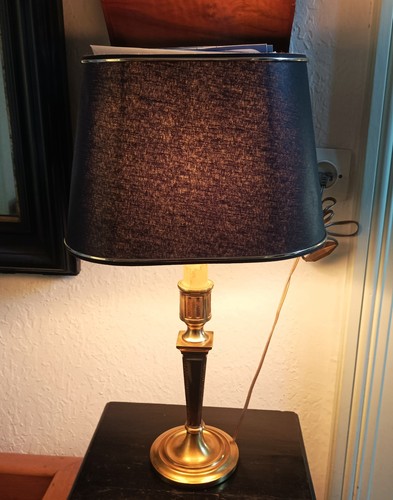 Lampe table bronze - table,