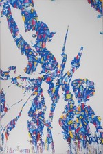 Jonone : Toile 'Liberté