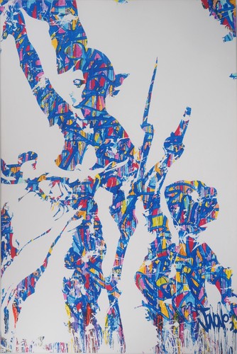 Jonone toile liberté - jonone, :