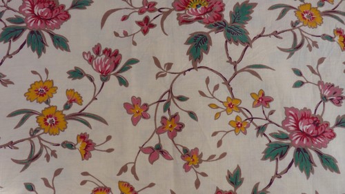 Ancien tissu vintage - ancien, french