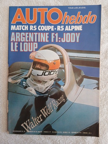 Auto hebdo 1 - auto, 13/1/1977