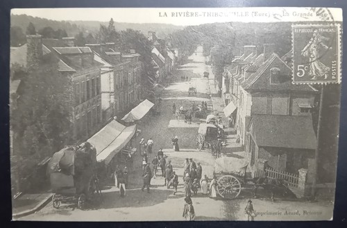 Cpa riviere thibouville - -,