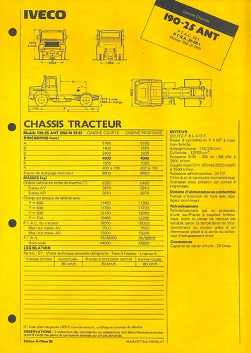 Iveco gamme chantier - gamme, /